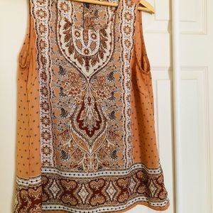 Jewel Tones silky Rayon Tank